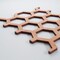 Ekena Millwork Small Westmore Decorative Fretwork Wood Wall Panels, Cherry, 7 1/2"W x 11 3/8"H x 3/8"T WALW12X12X0375WSTCH - alternate 6